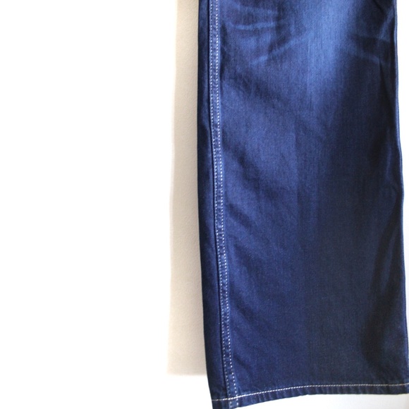 We the Free Free People NWOT Wide Leg Dark Wash Jeans 28 6 - Picture 5 of 9